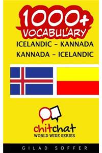 1000+ Icelandic - Kannada Kannada - Icelandic Vocabulary