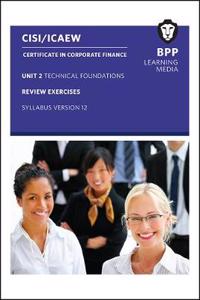 CISI Capital Markets Programme Certificate in Corporate Finance Unit 2 Syllabus Version 12