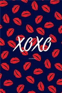 XOXO Journal - Blue Writing Journal