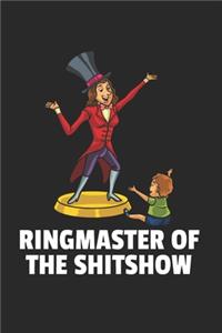 Ringmaster Zirkus Notizbuch