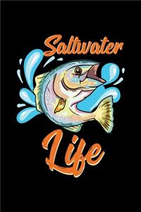 Fishing Notebook Saltwater Life