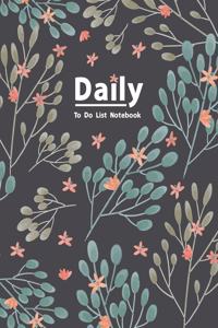 Daily To Do List Notebook