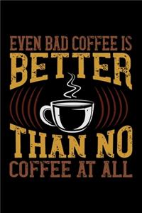 Even Bad Coffee Is Better Than No Coffee At All