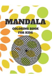 Mandala Coloring Book For Kids