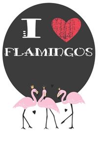 I Heart Flamingos