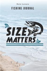 Size matters - Fishing Journal