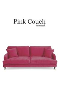 Pink Couch Notebook