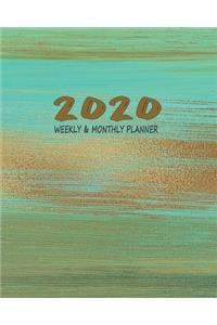 2020 Weekly & Monthly Planner