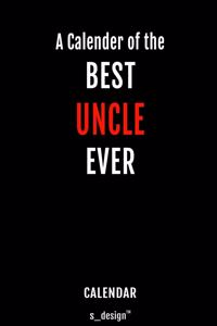 Calendar for Uncles / Uncle