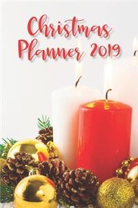 Christmas Planner Organizer - Happy Christmas Shopping Tracker & Organiser Budgets Shopping Lists