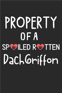 Property Of A Spoiled Rotten DachGriffon