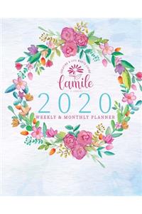 2020 Weekly & Monthly Planner