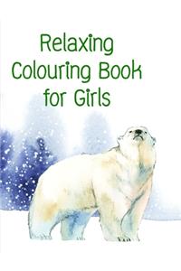 Relaxing Colouring Book for Girls