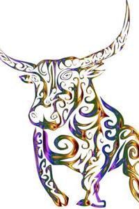 Abstract Tribal Bull Journal