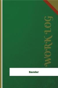 Sander Work Log