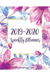 Two Year 2019-2020 Weekly Planner