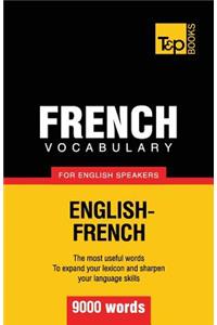 French vocabulary for English speakers - 9000 words
