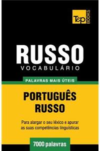 Vocabulário Português-Russo - 7000 palavras mais úteis