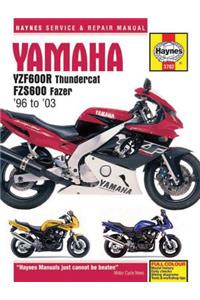 Yamaha YZF600R Thundercat & FZS600 Fazer (96 - 03) Haynes Repair Manual