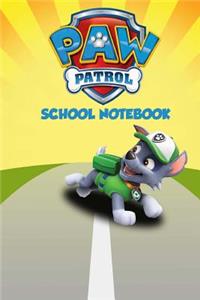Paw Patrol School Notebook