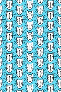 Bullet Journal Notebook for Cat Lovers Smiley Cats Pattern 2