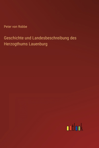 Geschichte und Landesbeschreibung des Herzogthums Lauenburg