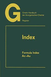 Gmelin Handbook of Inorganic and Organometallic Chemistry