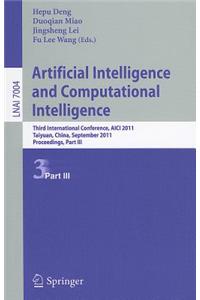 Artificial Intelligence and Computational Intelligence