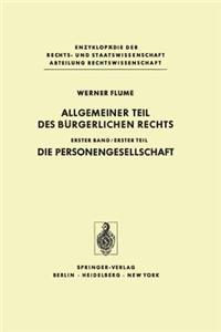 Allgemeiner Teil Des Bürgerlichen Rechts