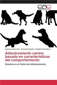 Adiestramiento canino basado en características del comportamiento