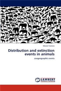 Distribution and extinction events in animals