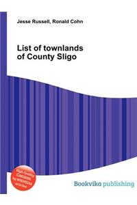 List of Townlands of County Sligo