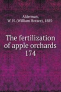 fertilization of apple orchards