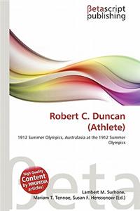 Robert C. Duncan (Athlete)