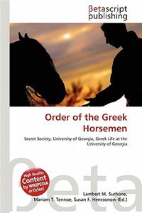 Order of the Greek Horsemen