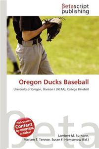 Oregon Ducks Baseball
