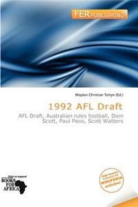1992 Afl Draft