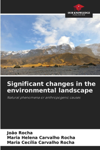Significant changes in the environmental landscape