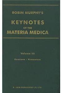 Keynotes of the Materia Medica