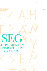 Supplementum Epigraphicum Graecum, Volume XXX (1980)