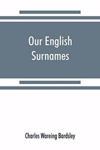 Our English surnames