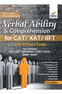 Verbal Ability & Comprehension for CAT/ XAT/ IIFT with 5 Mock Tests 3rd Edition