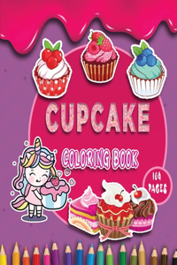 Cupcake Coloring Book