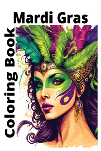 Mardi Gras Coloring Book