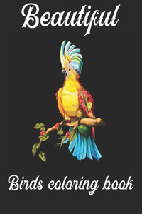 Beautiful Birds Coloring book