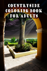Countryside Coloring Book for Adults