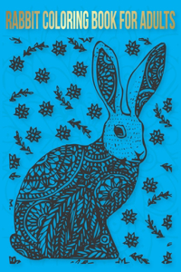 Rabbit Coloring Book for Adults