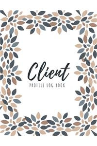 Client Profile Log Book