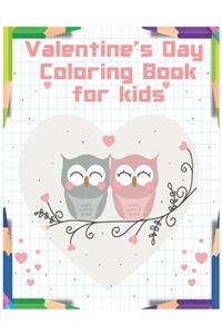 Valentine's Day Coloring Book For Kids
