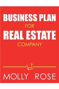 Business Plan For Real Estate Company